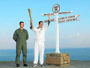 Supporting image for story: Olympic flame starts journey to Midlands