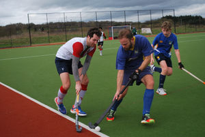 Off a Harborne stick; Stourport gets possession