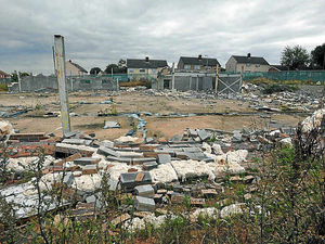 Supporting image for story: Eyesore social club site is demolished