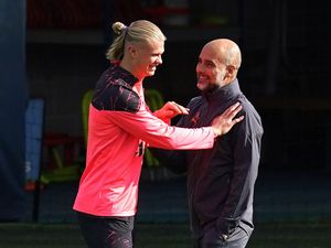 Supporting image for story: It’s scary – Pep Guardiola wants Erling Haaland to press teams ‘like an animal’