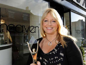 Supporting image for story: Beautician in heaven over business award