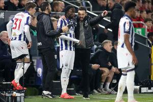 Devante Cole made only his second Albion appearance (Photo by Adam Fradgley/West Bromwich Albion FC via Getty Images)