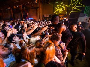 Supporting image for story: Stormzy delights fans with energy-filled secret gig
