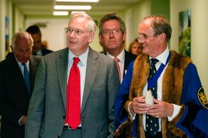 Duke of Gloucester opens the Almshouses in Shrewsbury