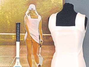 Supporting image for story: Iconic 'Tennis Girl' skirt sells for over £15,000