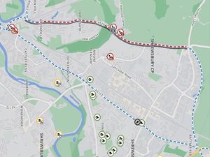 Supporting image for story: Busy Shrewsbury road to close for 10 days for repair work