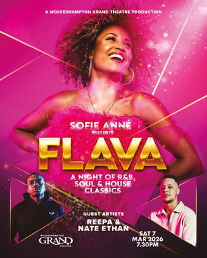 FLAVA will be Sophie's first solo show, supported by Reepa and Nate Ethan
