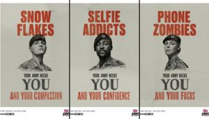 Last year's recruitment campaign caused controversy
