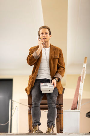 Joel Harper-Jackson (Charlie) in rehearsal for Kinky Boots UK Tour. Photo by: Helen Maybanks