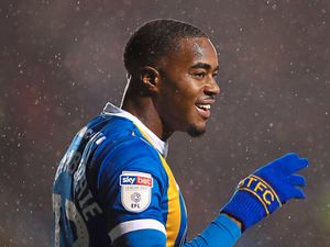 Supporting image for story: Fejiri Okenabirhie eyes Shrewsbury Town goal record