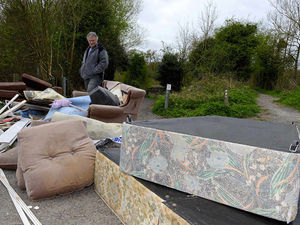 Supporting image for story: Fly-tippers spark Telford beauty spot fears