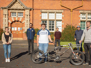 Supporting image for story: Engineering students get hands-on for cycling land speed record attempt