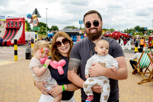 Sam and Harriet Jones with Valentina and Lorenzo.