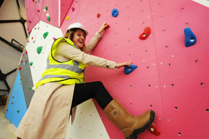 The Way will include an array of activities, including a climbing wall