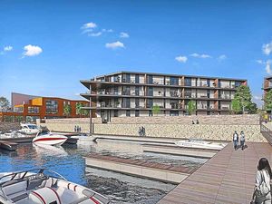 Supporting image for story: Artist's impression of vision for new marina in Stourport