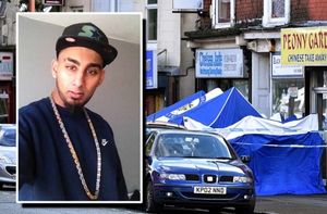 Victim Niron Parker-Lee, and the scene of his murder