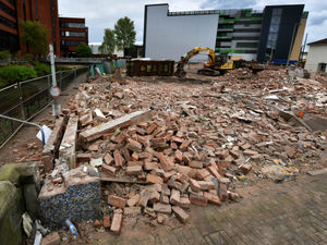 Supporting image for story: Former Express & Star office in Stafford demolished to make way for new Odeon cinema