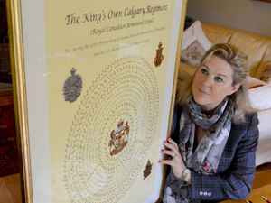 Supporting image for story: Leominster artist's military masterpieces take off