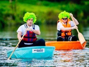 Supporting image for story: Hundreds paddle in Shrewsbury's Coracle World Championships - with pictures and video