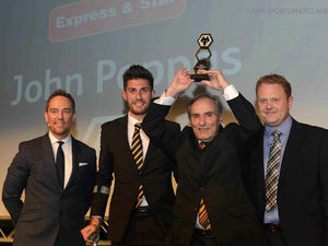 Supporting image for story: Videos: Wolves' Fan of the Year is all gold