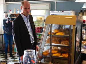 Supporting image for story: Pasties on William as Prince of Wales tours Isles of Scilly
