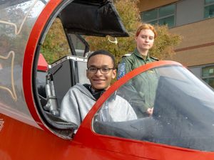 Supporting image for story: Students' careers get off to a flying start at RAF show