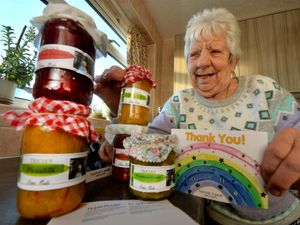 Supporting image for story: Tricia's famous jams and chutney raise £10,000 for children's hospice