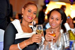 Julia Regis, Cyrille Regis's widow, and Karen Shearer