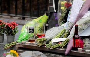 Fans at the Black Sabbath Bridge. Photo: Joseph Walshe/SWNS