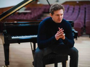 Supporting image for story: Dashing Shropshire composer Luke swapped oceans for online 