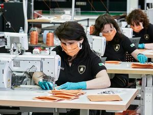 Supporting image for story: Lamborghini is making surgical masks as car industry works to fight Covid-19