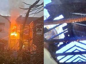 Supporting image for story: Brave landlord runs into burning house to check nobody inside as fire destroys five homes