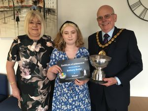 Supporting image for story: Caring teenager wins council award