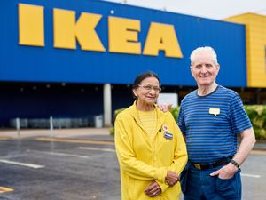 Supporting image for story: Meet two of Ikea's oldest employees who want to work at the Wednesbury branch for 'as long as they can'