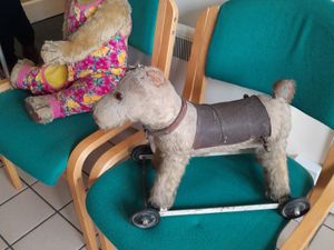 Supporting image for story: Battered but beloved old toys given new lease of life at repair cafe event