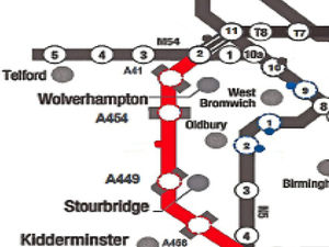 Supporting image for story: New motorway planned to link M54 with M5
