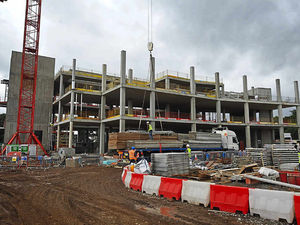 Supporting image for story: Wolverhampton's £10 million university science centre taking shape