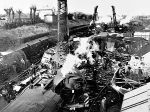 Supporting image for story: The brave crew who helped prevent a runaway train crash from being an even bigger tragedy