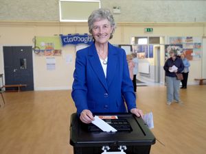 Supporting image for story: Connolly congratulated by presidential opponent as she looks on course for win