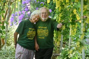 Yoland and Roger Brown are opening their garden this weekend for the National Garden Scheme)
