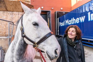 Silver meets Joey with Hippodrome Chief Executive and Artistic Director, Fiona Allan