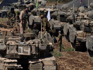 Supporting image for story: Defence Secretary watching Israeli ground invasion rumours ‘really carefully’