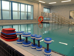 Supporting image for story: Hospital hydrotherapy pool treatments continue for 'beach ready' patients
