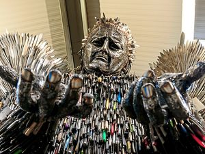 Supporting image for story: 'Let Shropshire's Knife Angel join fight on crisis'