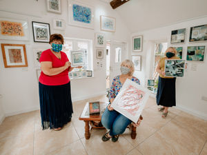 Supporting image for story: ‘Unhinged’ art goes on display in Broseley