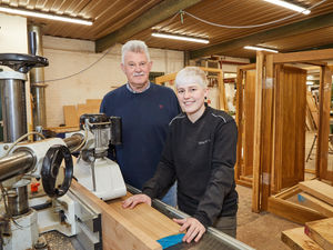 Supporting image for story: Ex-apprentice becomes first female wood machinist at Venables Oak