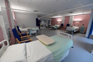 Official opening of wards at Royal Shrewsbury Hospital. Photo: Tim Thursfield