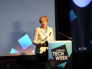 Supporting image for story: Theresa May praises UK sector as she opens London Tech Week