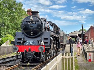 73802 'Camelot' will feature at the SVR's Autumn Steam Gala. Photo: Harry Bradley 