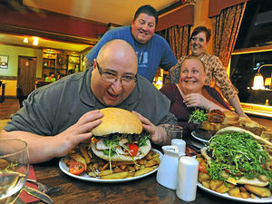 Supporting image for story: Carl bites off more than he can chew with food challenge
